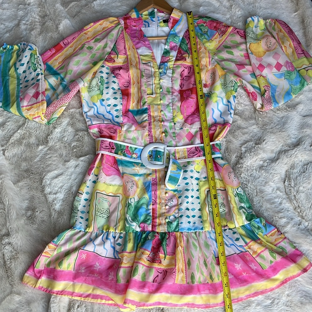 Beulah Multicolor Patterned Dress - Picture 7 of 9